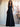 Halter Pleats A-Line Chiffon Bridesmaid Dress - Navy Blue