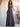 Halter Pleats A-Line Chiffon Bridesmaid Dress - Stormy Blue