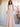 Halter Pleats A-Line Chiffon Bridesmaid Dress - Blush Pink