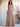 Halter Pleats A-Line Chiffon Bridesmaid Dress - Dusty Rose