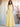 Halter Pleats A-Line Chiffon Bridesmaid Dress - Yellow