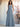 Halter Pleats A-Line Chiffon Bridesmaid Dress - Dusty Blue