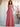 Halter Pleats A-Line Chiffon Bridesmaid Dress - Coral