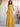 Halter Pleats A-Line Chiffon Bridesmaid Dress - Mustard Yellow
