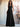 Halter Pleats A-Line Chiffon Bridesmaid Dress - Black
