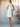 Printing Halter Cut Front Knee Bridesmaid Dress With Bow-Sage Floral