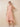 Chiffon Tiered A-Line Midi Halter Bridesmaid Dress in Blush Pink