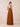 Halter Neck Chiffon Bridesmaid Dresses Long A-Line in Burnt Orange