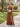 Halter Neck Chiffon Bridesmaid Dresses Long A-Line in Burnt Orange