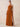 Halter Neck Chiffon Bridesmaid Dresses Long A-Line in Burnt Orange