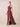 Halter Neck Chiffon Bridesmaid Dresses Long A-Line in Cinnamon Rose