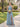 Dusty Blue Halter Neck Chiffon Long A-Line Bridesmaid Dress