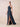 Halter Neck Chiffon Bridesmaid Dresses Long A-Line in Navy Blue