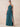 Halter Neck Chiffon Bridesmaid Dresses Long A-Line in Peacock