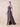 Halter Neck Chiffon Bridesmaid Dresses Long A-Line in Stormy Blue