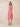 Chiffon Halter Knee Length Bridesmaid Dresses in Coral