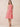 Chiffon Halter Knee Length Bridesmaid Dresses in Coral
