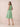 Chiffon Halter Knee Length Bridesmaid Dresses in Dusty Sage