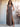 Ruffle Deep V-Neck A-Line Ankel Chiffon Bridesmaid Dress - Purple Grey