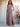 Ruffle Deep V-Neck A-Line Ankel Chiffon Bridesmaid Dress - Wisteria