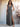 Ruffle Deep V-Neck A-Line Ankel Chiffon Bridesmaid Dress - Grey