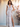 Ruffle Floral Printing Deep V-Neck A-Line Ankel Chiffon Bridesmaid Dress - White Floral
