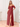 Ruffle Sleeve A-Line Chiffon Long Bridesmaid Dress With Slit