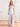 Floral Printing Off Shoulder Boned Floor Length Chiffon Bridesmaid Dress - Baby Blue Floral
