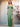 Ruffle Off Shoulder A-Line Chiffon Bridesmaid Dress - Sage Green