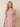 Chiffon Ruched A-Line Off Shoulder Bridesmaid Dress with Sweetheart Neck in Dusty Pink