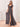 Ruffle Sleeve Square Chiffon Long Bridesmaid Dress - Purple Grey