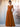 Square A-Line Chiffon Bridesmaid Dress With Bows - Burnt Orange