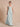 Chiffon Ruched Square Neck Bridesmaid Dress with Cap Sleeve