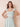 Chiffon Ruched Square Neck Bridesmaid Dress with Cap Sleeve
