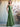 Scoop Satin Sheath Floor Length Bridesmaid Dress - Sage Green