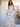 Layered Floral Printing Strapless A-Line Chiffon Bridesmaid Dress - White Floral