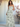 Layered Floral Printing Strapless A-Line Chiffon Bridesmaid Dress - Olive Green Floral