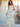 Layered Floral Printing Strapless A-Line Chiffon Bridesmaid Dress - Sage Floral