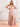 A-Line Floral Printing Chiffon Long Bridesmaid Dress