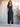 Tank Top Pleats Ankel Chiffon V-Neck Bridesmaid Dress - Navy Blue
