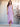Tank Top Pleats Ankel Chiffon V-Neck Bridesmaid Dress - Lilac