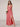 V-Neck A-Line Ankel Bridesmaid Dress With Split - Coral