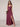 V-Neck A-Line Ankel Bridesmaid Dress With Split - Desert Rose