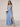 V-Neck A-Line Ankel Bridesmaid Dress With Split - Lavender