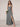 V-Neck A-Line Ankel Bridesmaid Dress With Split - Grey