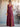 Tank Top Pleated Bridesmaid Dress Long With Pocket - Desert Rose