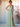A-Line Chiffon Back Bow Bridesmaid Dress With Slit