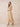 Chiffon Tea Length A-Line Bridesmaid Dress with Flutter Sleeve in Champagne