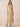 Chiffon Tea Length A-Line Bridesmaid Dress with Flutter Sleeve in Champagne