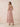 Chiffon Tea Length A-Line Bridesmaid Dress with Flutter Sleeve in Dusty Rose